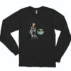 Bob Belcher Mandalorian Baby Yoda Essential Long Sleeve Shirt