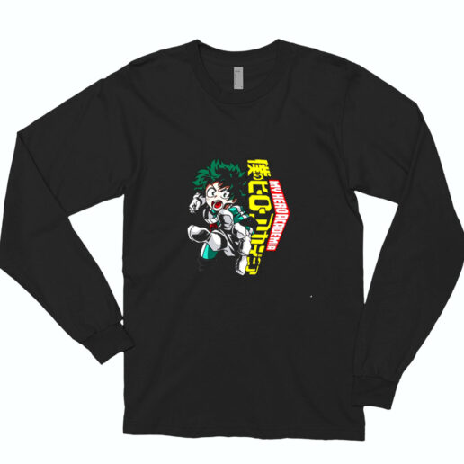 Boku No Hero Academia Anime Essential Long Sleeve Shirt