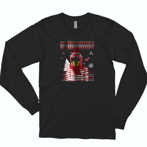 Christmas Doberman Pinscher Sweat Essential Long Sleeve Shirt