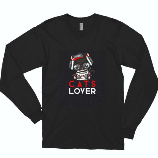 Cool Cats Lover Essential Long Sleeve Shirt