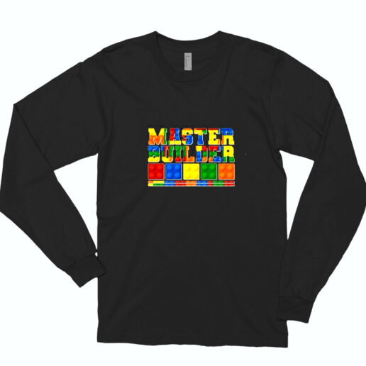 Cool Master Builder Lego Fan Essential Long Sleeve Shirt