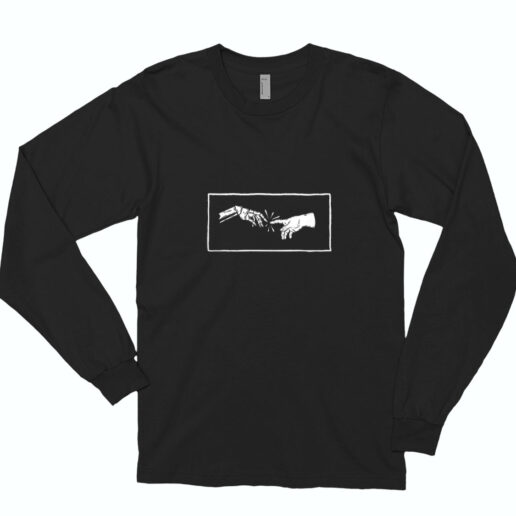 Creation Hands Aesthetic Essential Long Sleeve Shirt