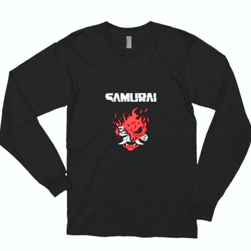 Cyberpunk 2077 Samurai Essential Long Sleeve Shirt