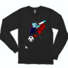 Dabbing Dracula Soccer Halloween Costume Football Boys Girls Essential Long Sleeve Shirt