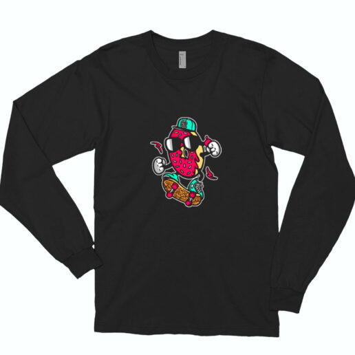 Donut Skateboarder Essential Long Sleeve Shirt