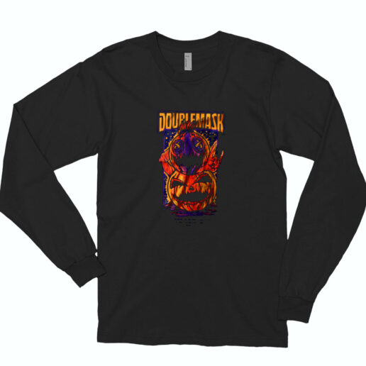 Double Mask Halloween Essential Long Sleeve Shirt