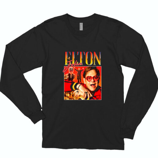 Elton John Homage Essential Long Sleeve Shirt