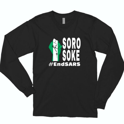 Endsars Soro Soke Police Reform In Nigeria Essential Long Sleeve Shirt