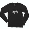 Feeling Idgaf Today Essential Long Sleeve Shirt