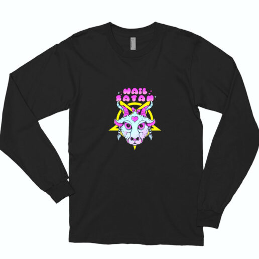 Hail Satan Essential Long Sleeve Shirt