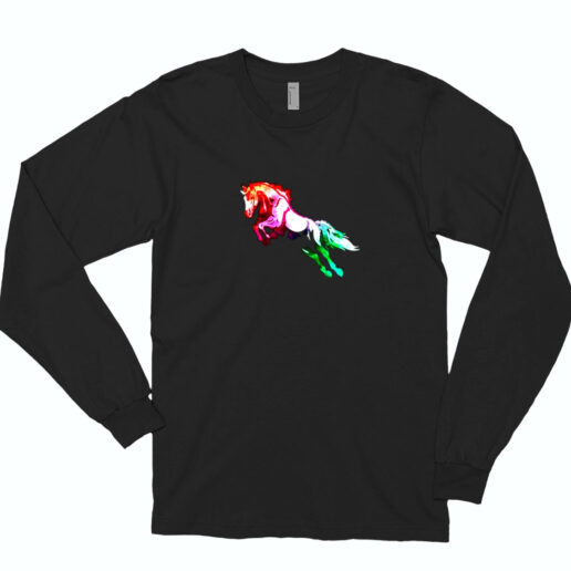 Horse Graphic Essential Long Sleeve Shirt