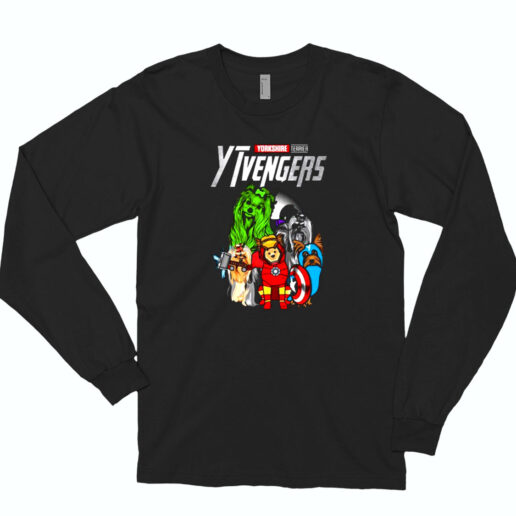 Hot Marvel Avengers Endgame Yorkshire Terrier Ytvengers Essential Long Sleeve Shirt