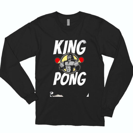 King Ping Pong Table Tennis Essential Long Sleeve Shirt
