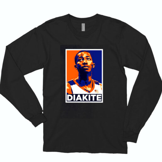 Mamadi Diakite Virginia College Basketball Essential Long Sleeve Shirt