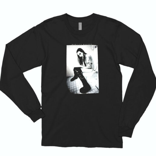 Marilyn Manson Titan Of The Toilet Essential Long Sleeve Shirt