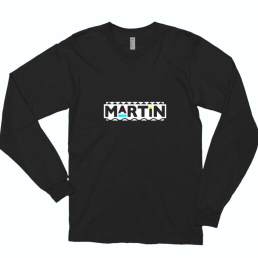 Martin Tv Logo Essential Long Sleeve Shirt