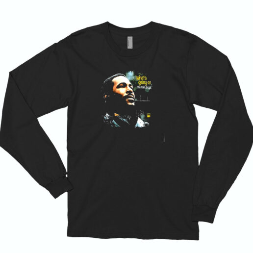 Marvin Gaye Funk Soul Essential Long Sleeve Shirt