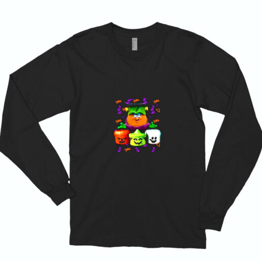 Mcnugget Buddies Retro 90s Halloween Pails Essential Long Sleeve Shirt