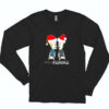 Merry Kissmyass Kiss My Ass Beavis And Butt Head Christmas Essential Long Sleeve Shirt