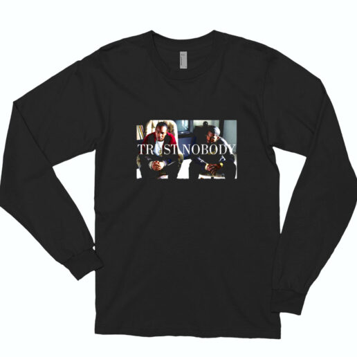 Mitch & Ace Trust Nobody Essential Long Sleeve Shirt