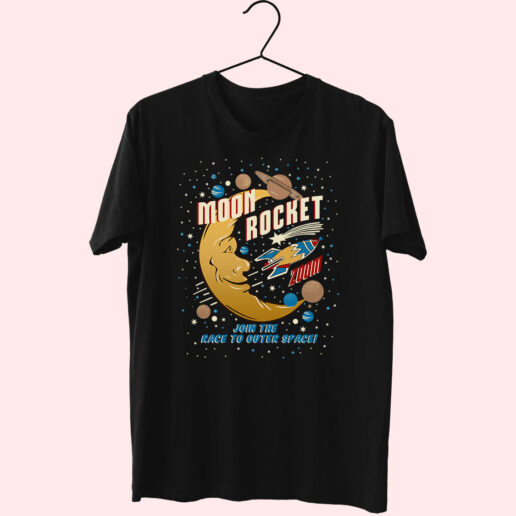 Moon Rocket Essential T Shirt