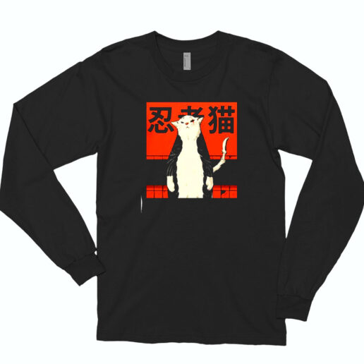 Neko Ninja 2 Essential Long Sleeve Shirt