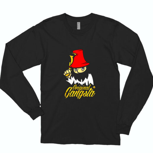 Original Gangsta With Gun Essential Long Sleeve Shirt