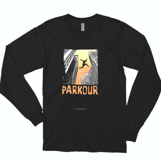 Parkour Freerunning Freerunner Essential Long Sleeve Shirt