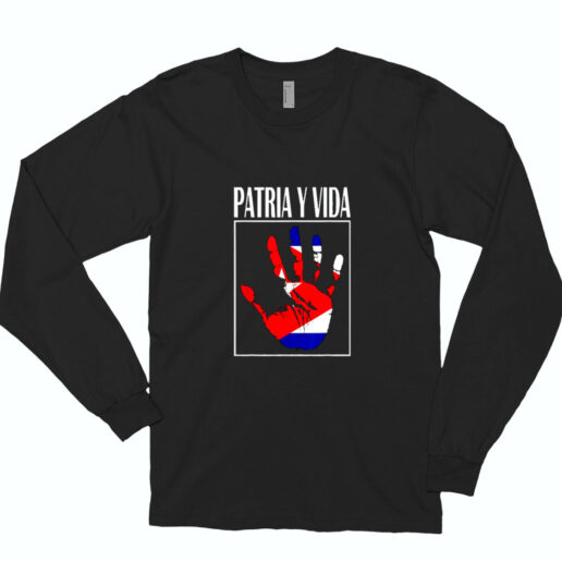 Patria Y Vida Essential Long Sleeve Shirt