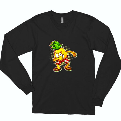 Pineapple Dab Essential Long Sleeve Shirt