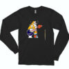 Pittsburgh Steelers Santa Baltimore Ravens Toilet Essential Long Sleeve Shirt