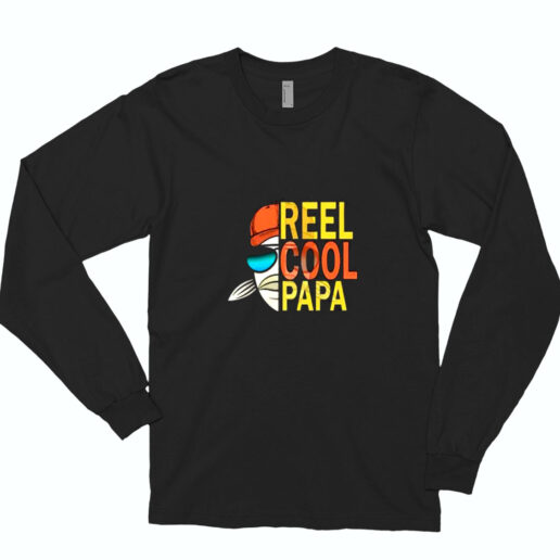 Reel Cool Fishing Papa Essential Long Sleeve Shirt