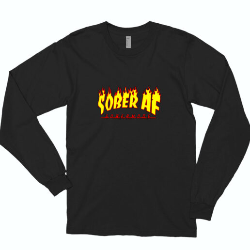 Sober Af Sobermode Essential Long Sleeve Shirt