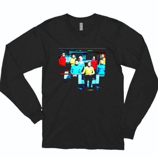 Star Trek Tv Show Poster Essential Long Sleeve Shirt