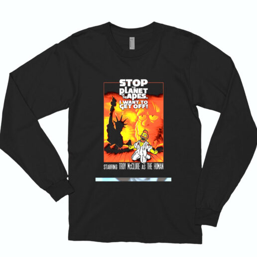 Stop The Planet Essential Long Sleeve Shirt