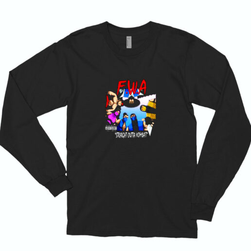 Straight Outta Kombat Game Essential Long Sleeve Shirt