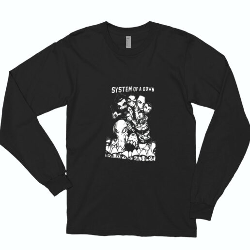 System Of A Down Hard Rock Band Essential Long Sleeve Shirt