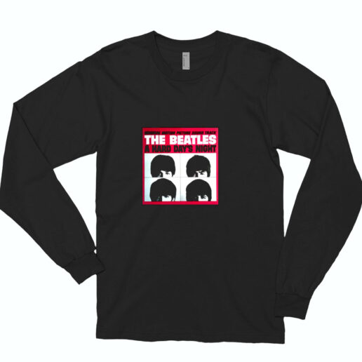 The Beatles A Hard Day’s Night Essential Long Sleeve Shirt