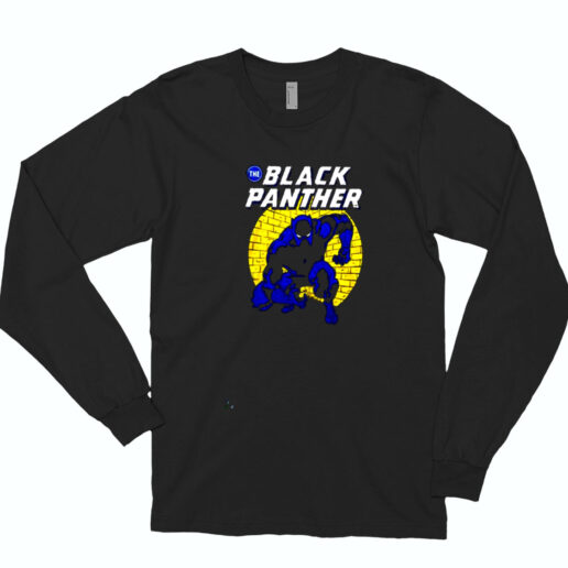 The Black Panther Spotlight Traditional Essential Long Sleeve Shirt