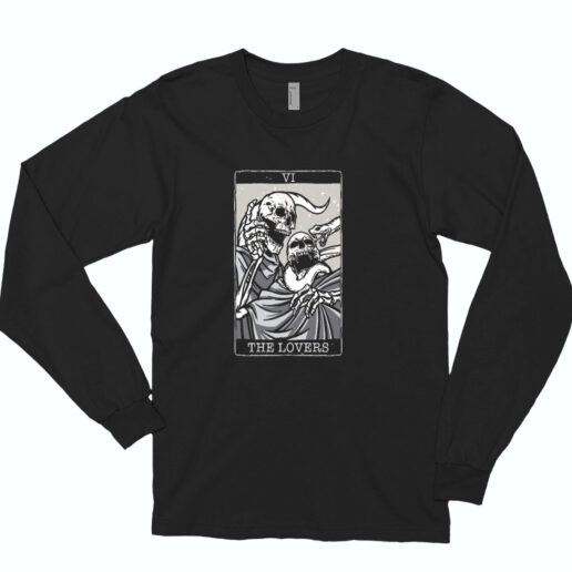 The Lovers Tarot Card Essential Long Sleeve Shirt