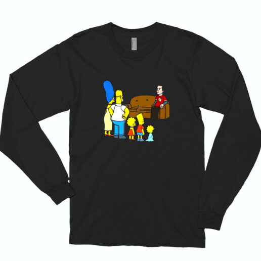 The Simpsons Sheldon Cooper Essential Long Sleeve Shirt