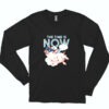 The Time Is Now Flying Pig Essential Long Sleeve Shirt