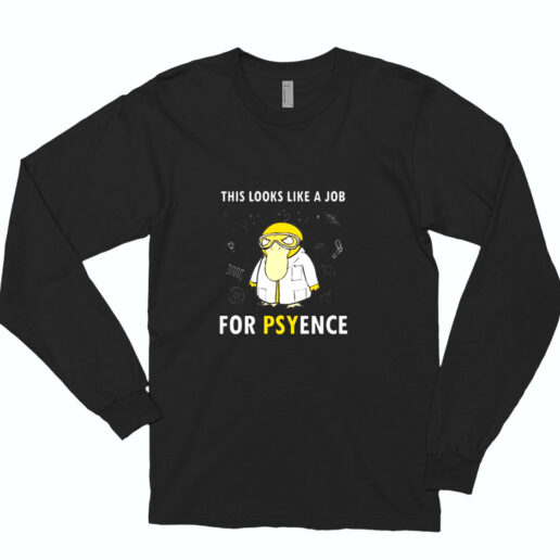 This Looks Like A Job For Psyence Essential Long Sleeve Shirt