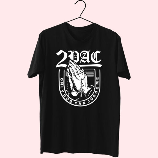 Tupac Shakur Only God Can Judge Me Lyric Essential T Shirt