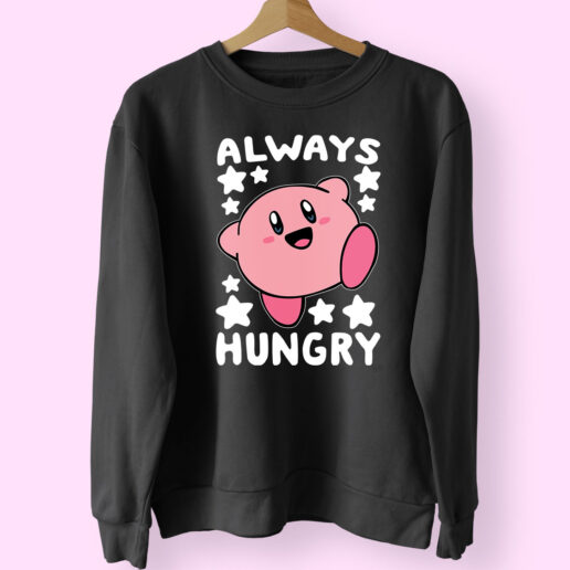 Always Hungry Kirby Funny Essential Sweatshirt