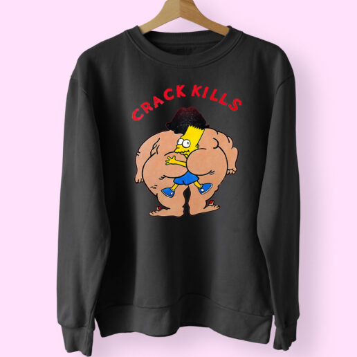 Bart Crack Kills Essential Sweatshirt