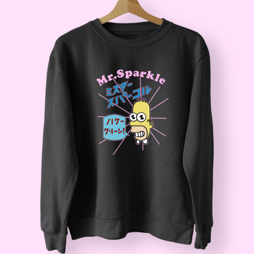 Bart Simpson Mr Sparkle Vintage Cartoon Essential Sweatshirt