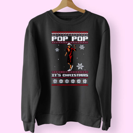 Bruno Mars Pop Pop Ugly Christmas Essential Sweatshirt