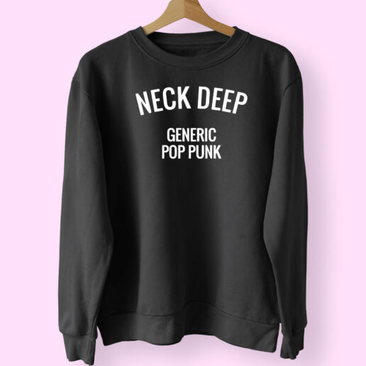 Neck Deep Generic Pop Punk Essential Sweatshirt